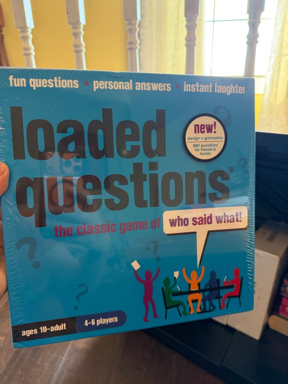 Loaded Questions Party Game - Blue Box